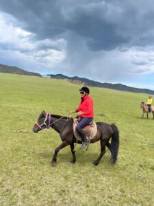 Randonnée à cheval en mongolie